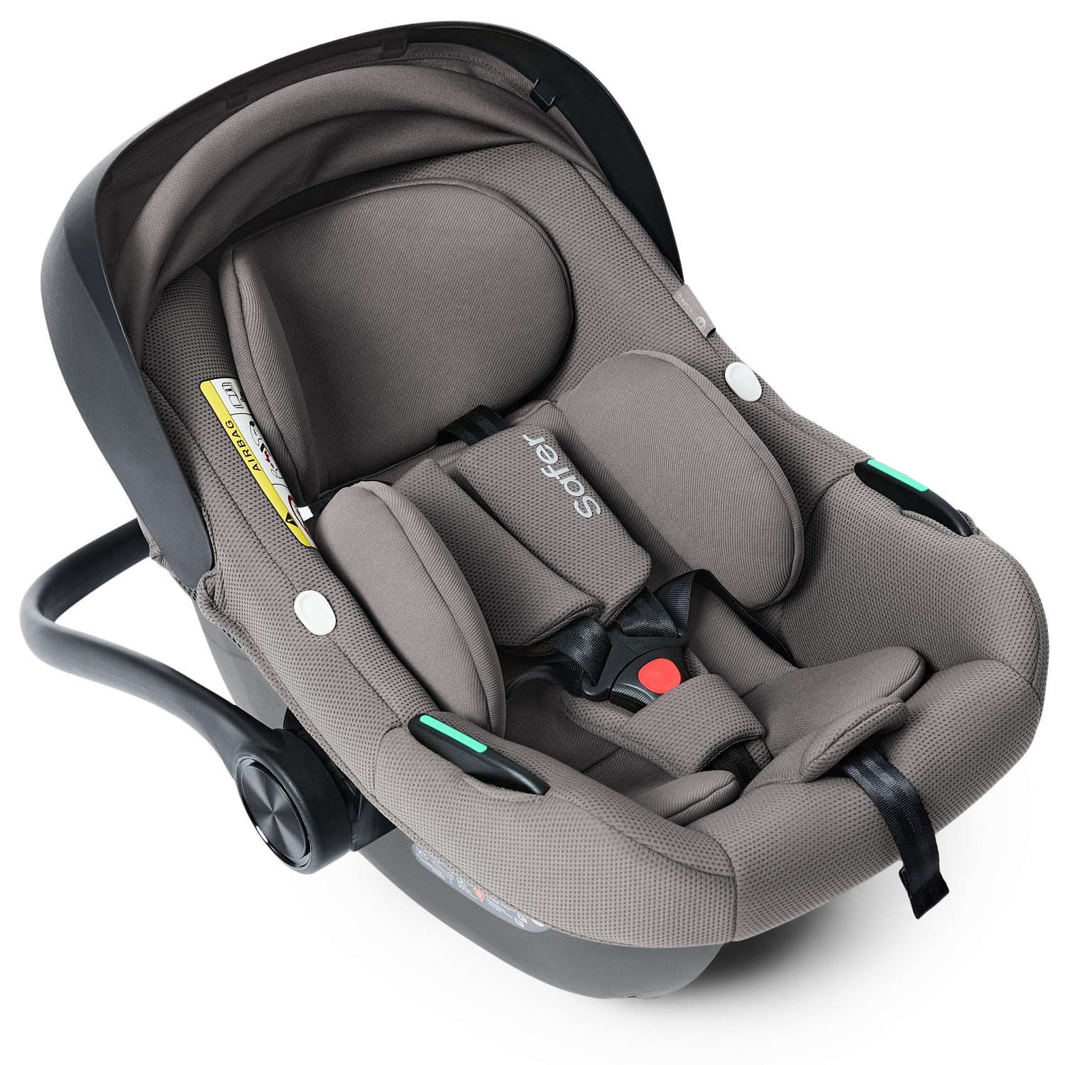 Happy Baby Автокресло SAFER, dark grey