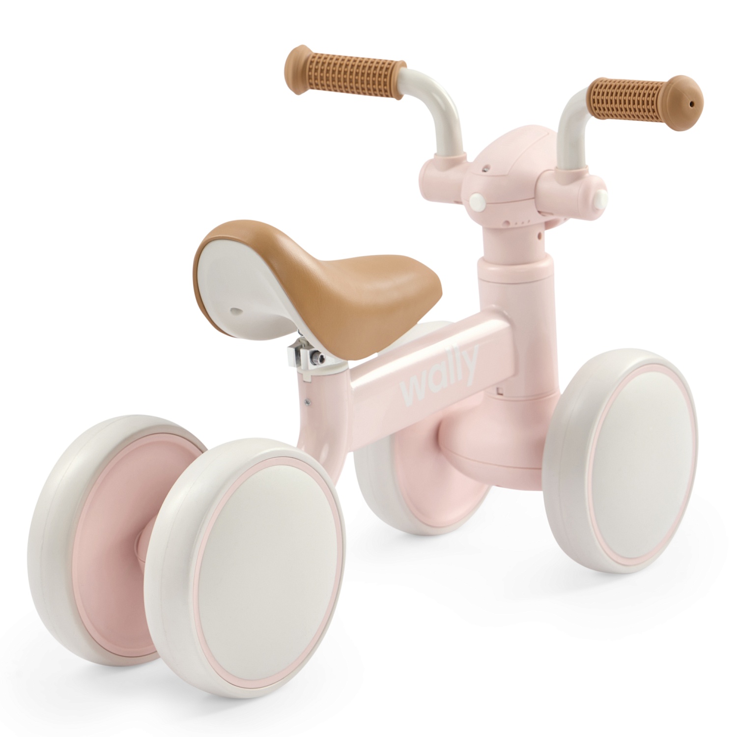 Happy Baby Беговел WALLY «УОЛЛИ», pink