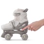 Happy Baby Ролики-коньки 3в1 детские SKROLLS, milky, size S
