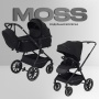 Коляска детская RANT "MOSS" (2в1) RA321 Black