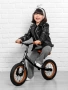 (С) Беговел двухколесный AMAROBABY ROAD RACER, черный
