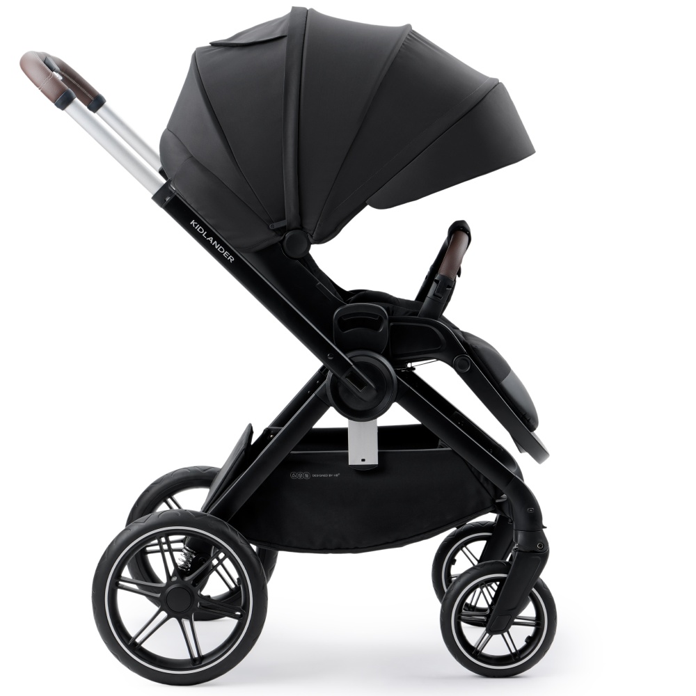 Happy Baby Коляска 2 в 1 KIDLANDER, black