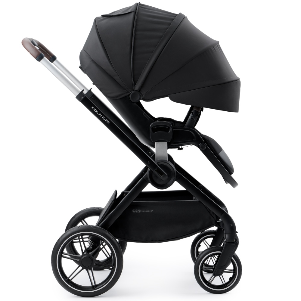 Happy Baby Коляска 2 в 1 KIDLANDER, black