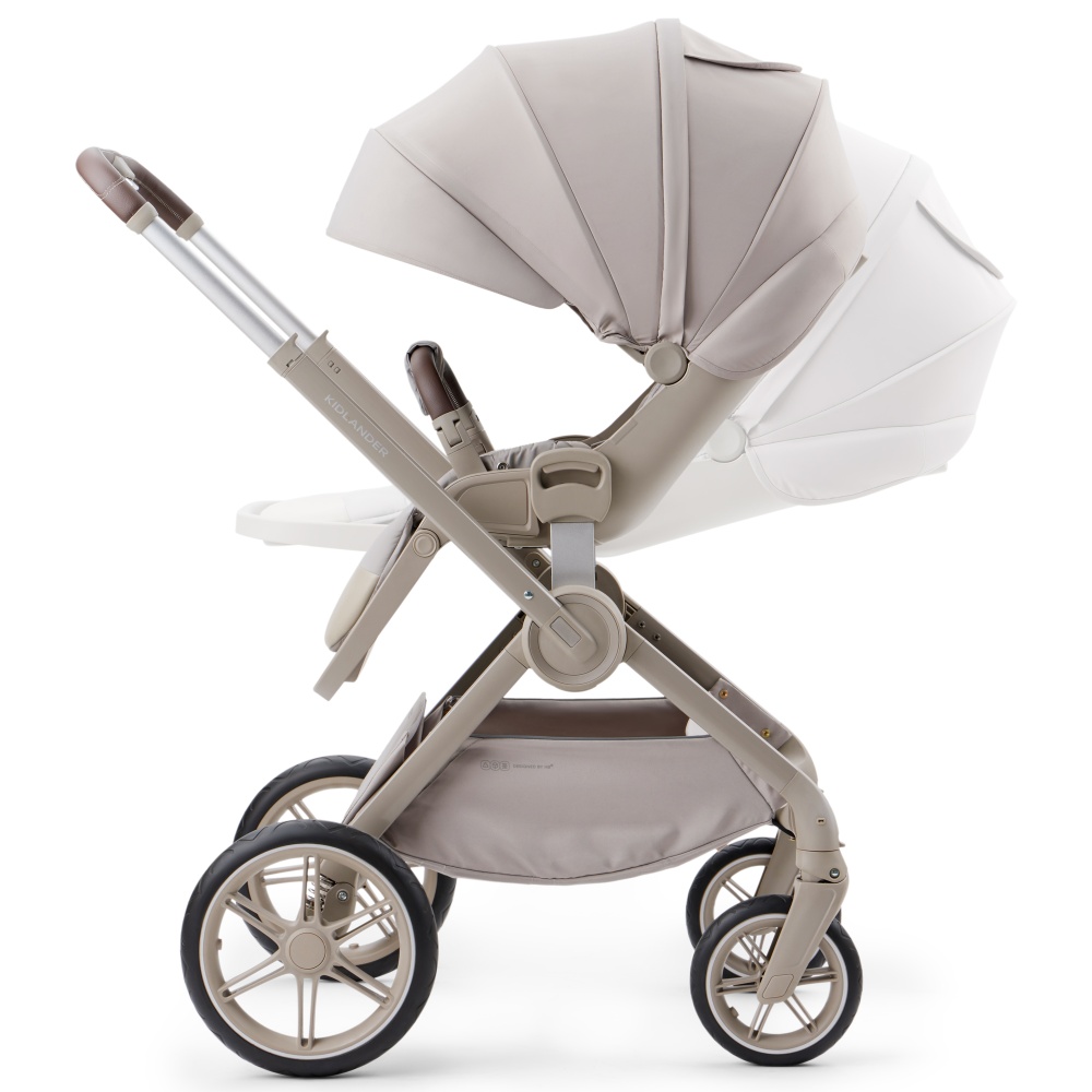 Happy Baby Коляска 2 в 1 KIDLANDER, grey