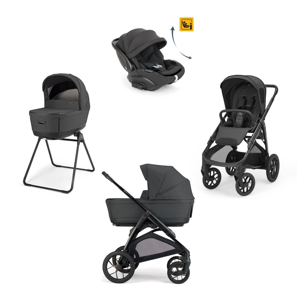 Коляска 3 в 1 Inglesina Aptica XT Darwin Recline Evo Magnet Grey