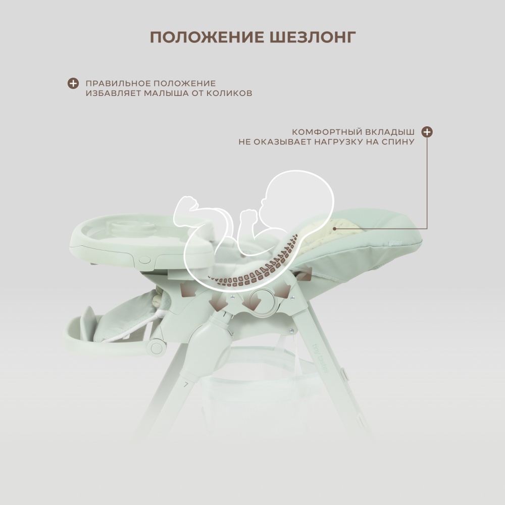 Стульчик для кормления "CAFE" RH300 Green