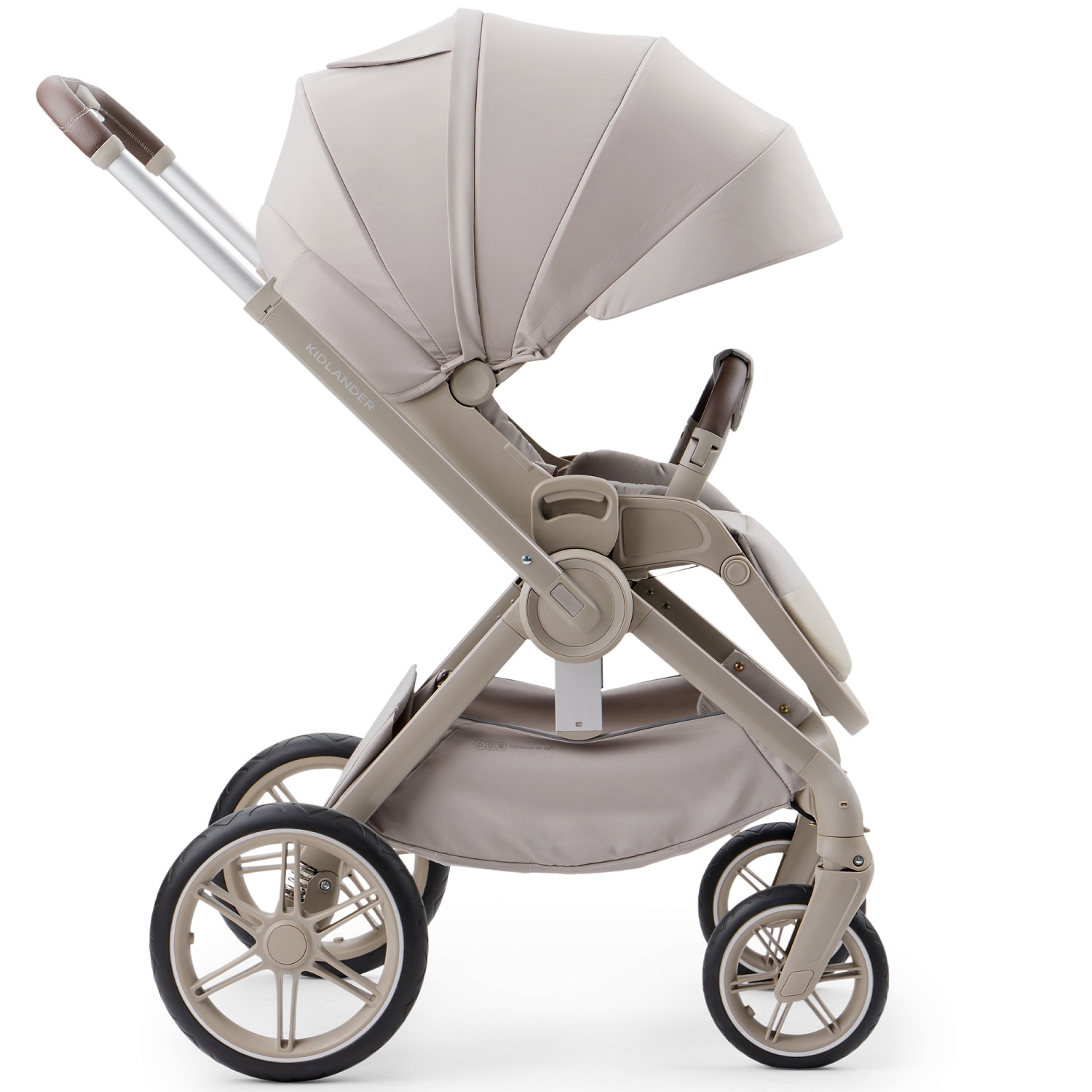 Happy Baby Коляска 2 в 1 KIDLANDER, grey