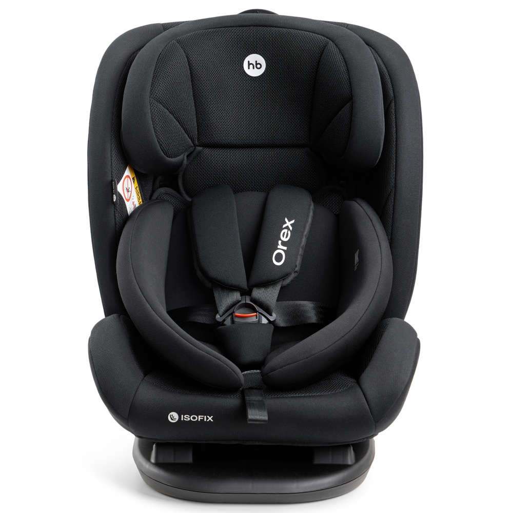 Happy Baby Автокресло OREX, total black