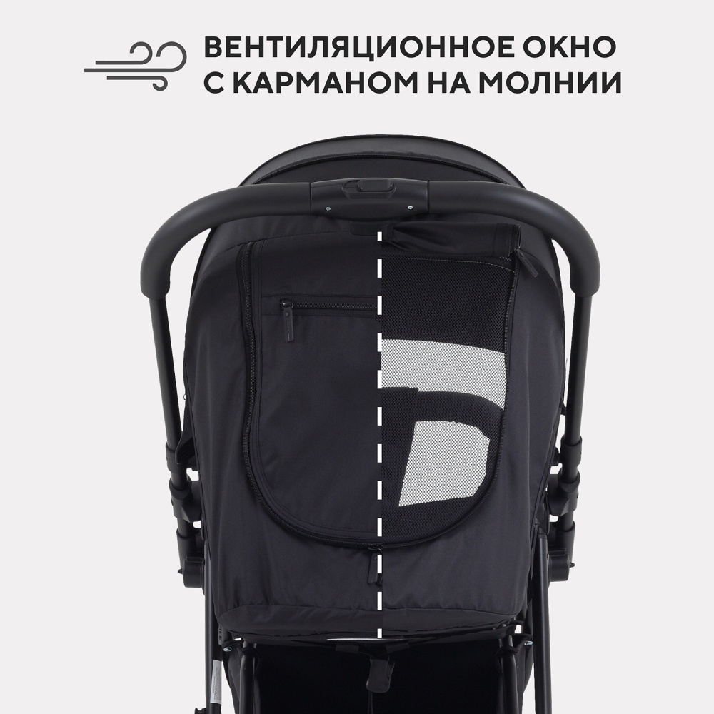 Коляска детская RANT "SHIFT" RA250 Midnight Black