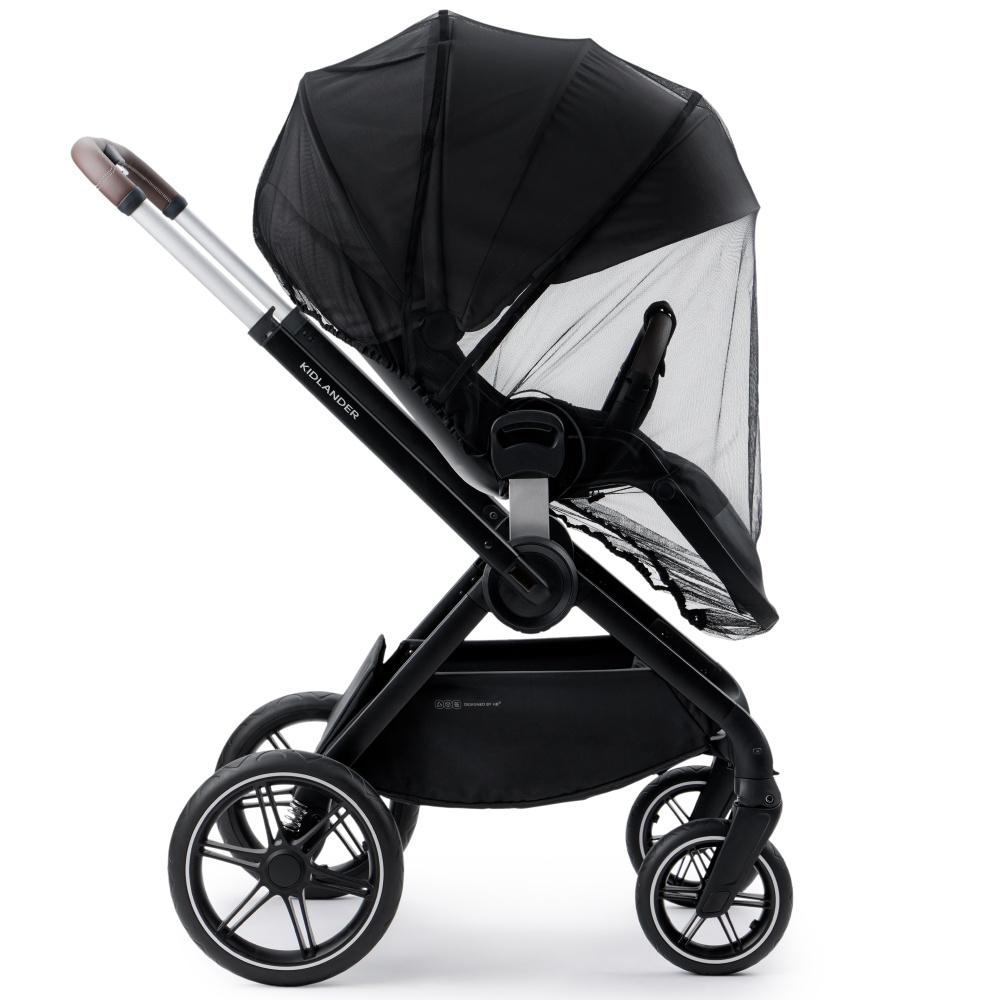 Happy Baby Коляска 2 в 1 KIDLANDER, black