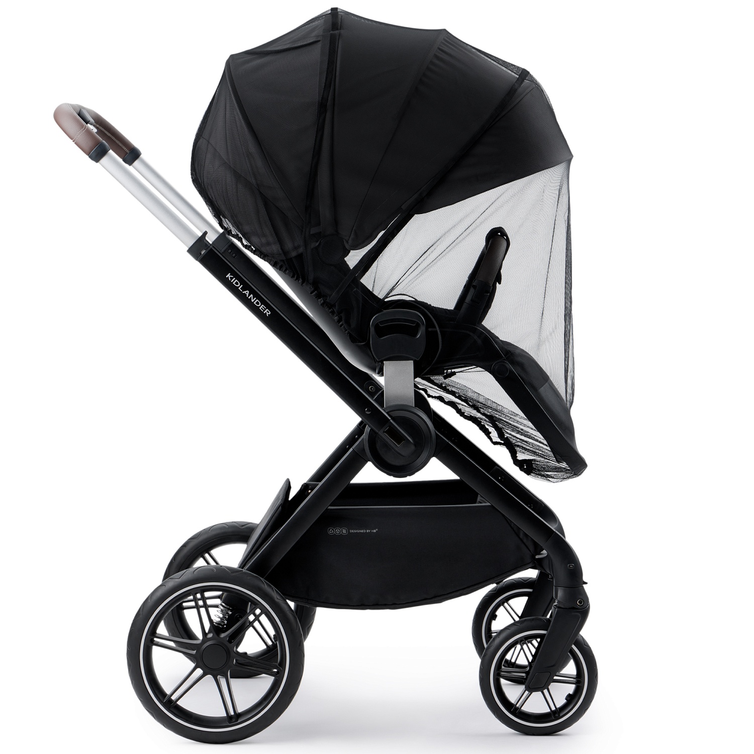 Happy Baby Коляска 2 в 1 KIDLANDER, black