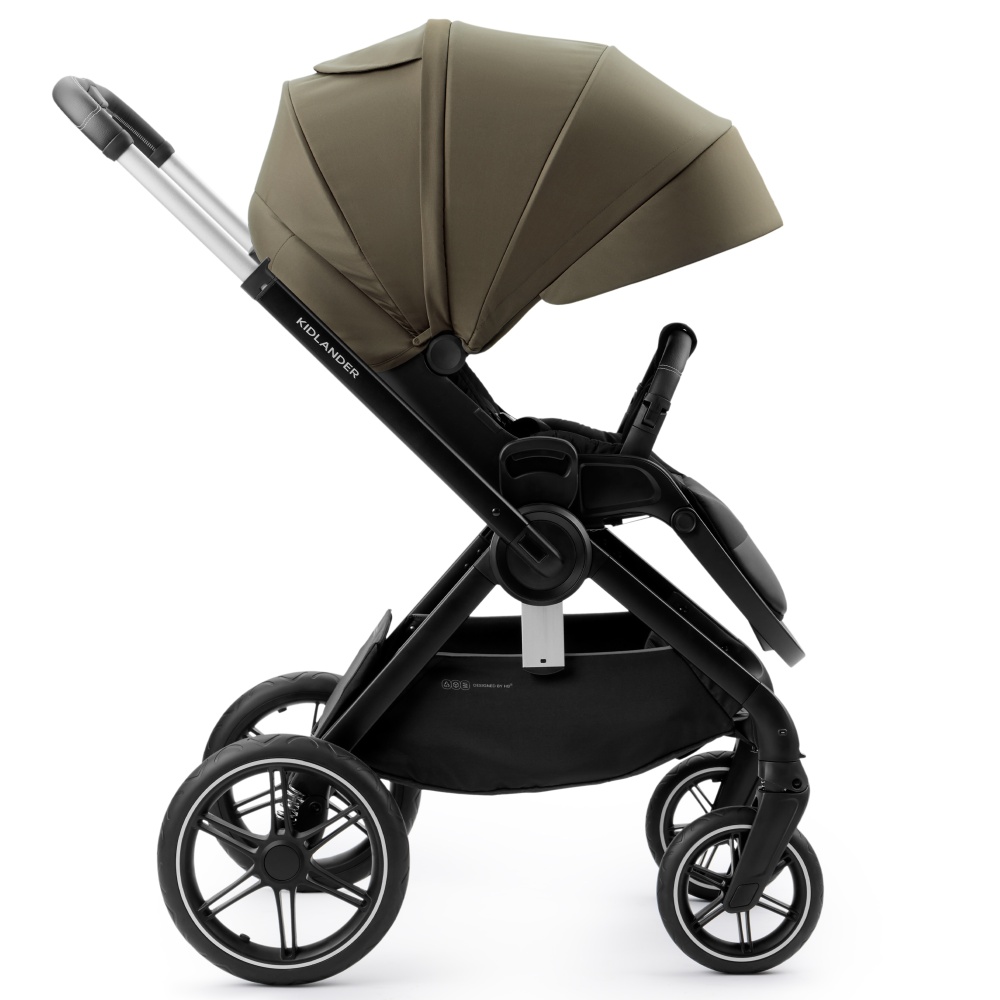 Happy Baby Коляска 2 в 1 KIDLANDER, dark olive