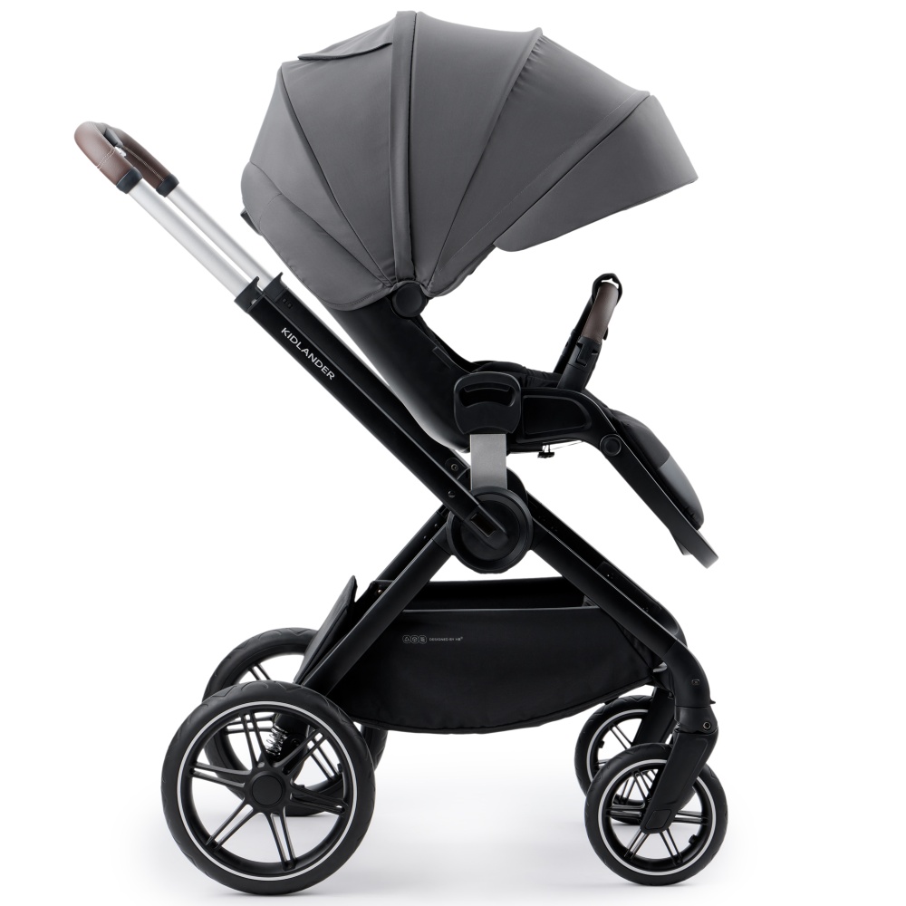 Happy Baby Коляска 2 в 1 KIDLANDER, dark grey