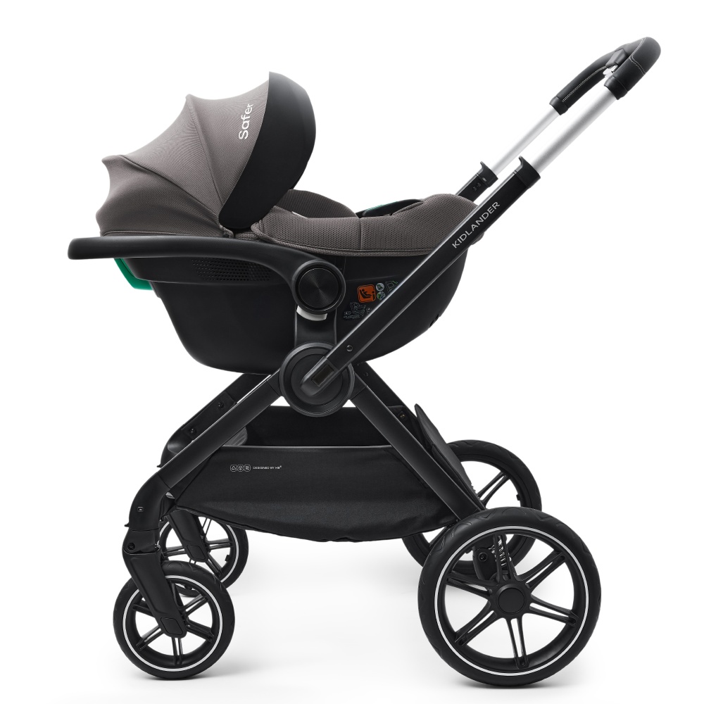 Happy Baby Автокресло SAFER, dark grey
