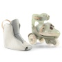 Happy Baby Раздвижные роликовые коньки детские SUNNY WHEELS, olive, M (30-33)