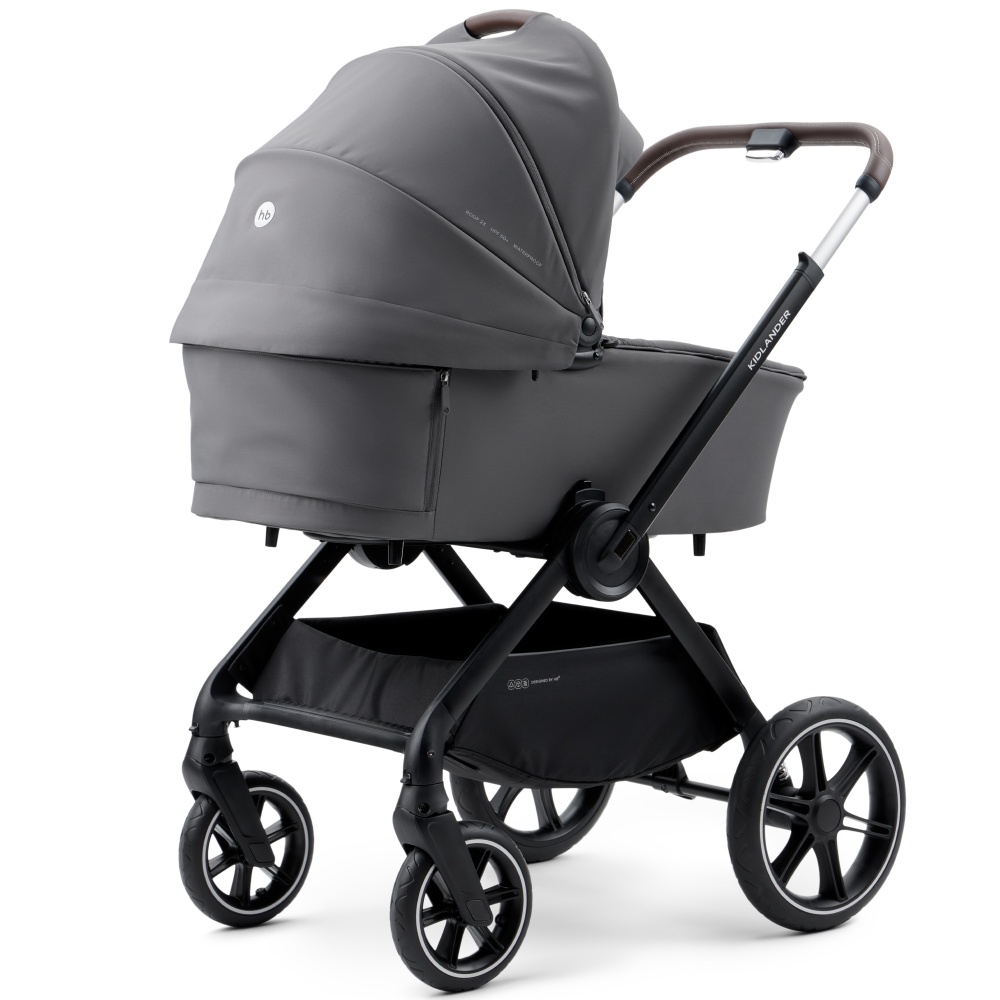 Happy Baby Коляска 2 в 1 KIDLANDER, dark grey