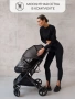 Коляска прогулочная Amarobaby, Airy, серый