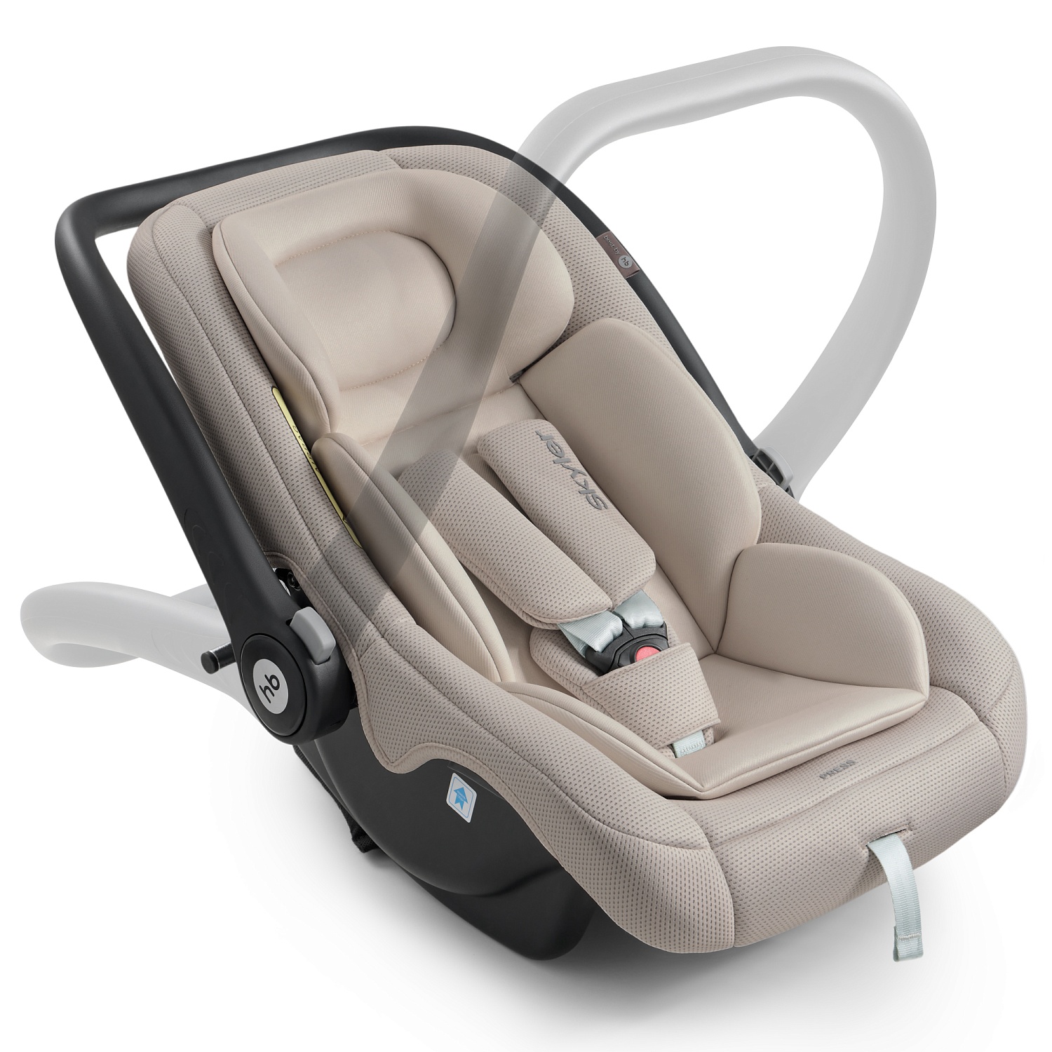 Happy Baby Автокресло "SKYLER V2", warm grey