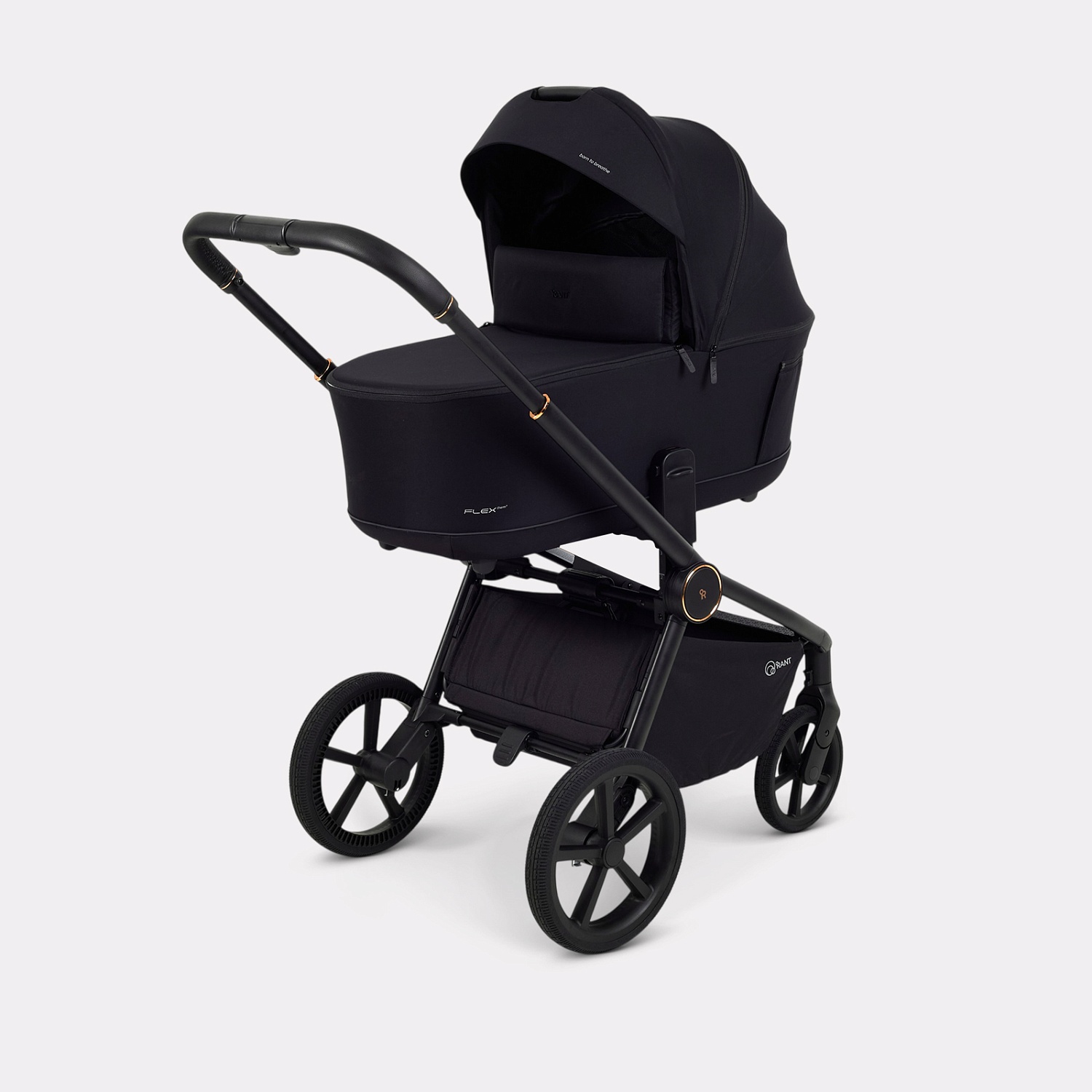 Коляска детская RANT "FLEX Therm" (2в1) RA112 Gold Black