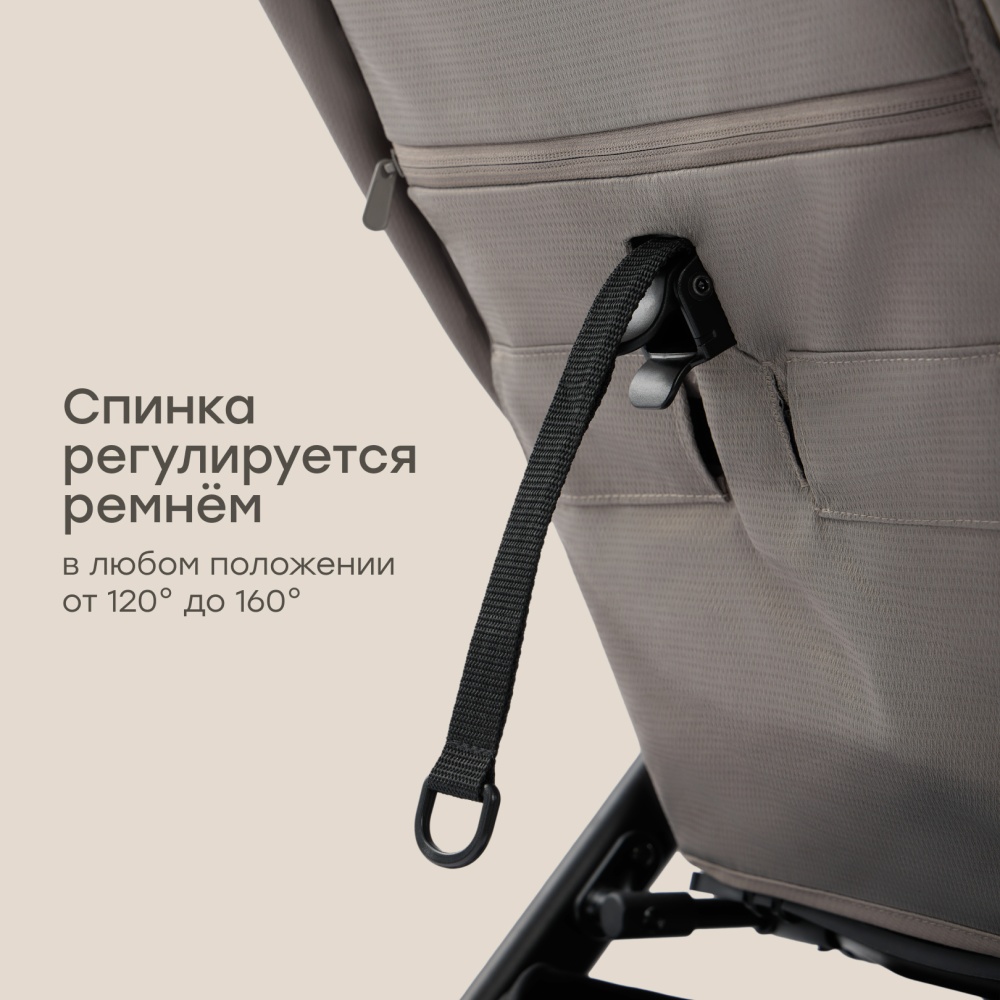 Happy Baby Коляска прогулочная SENSA, grey nova